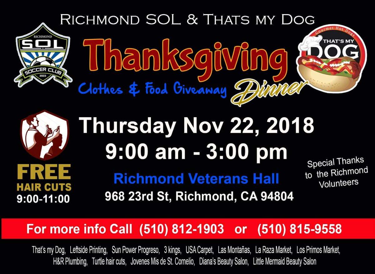 Richmond Standard On Twitter The Richmond Sol Thanksgiving