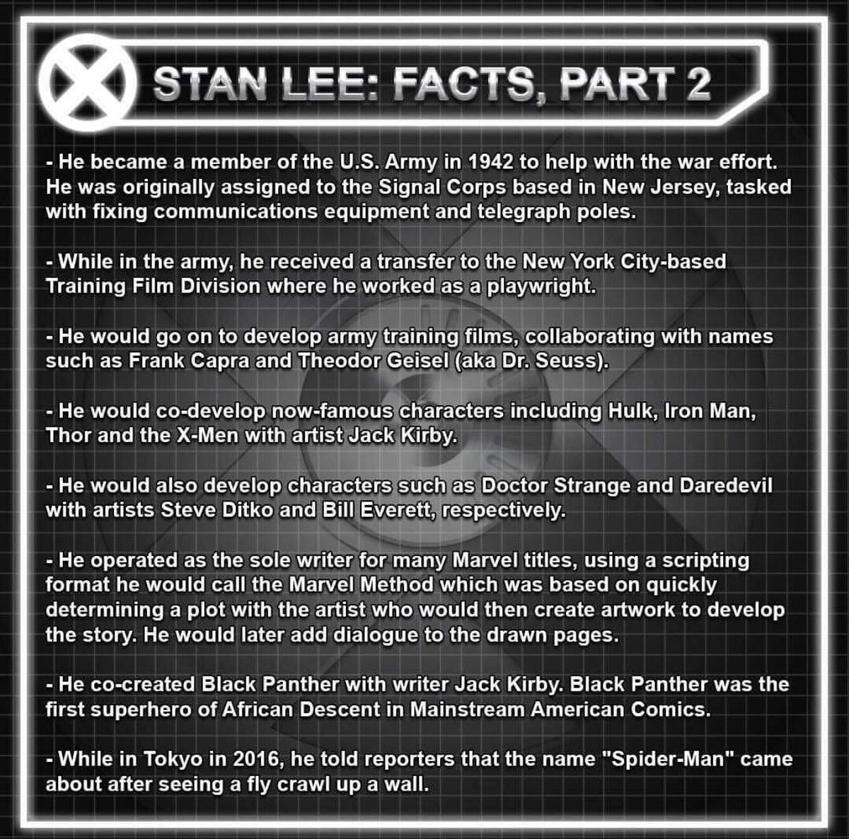 searchforzach's tweet photo. We will always miss you @TheRealStanLee (📸 IG: the_cerebro_files) https://t.co/KZvCYhCZ7f