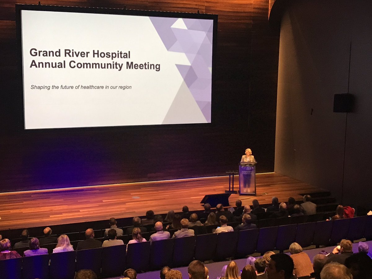 Introductions to tonight’s @GRHospitalKW at @CIGIonline – at CIGI Campus
