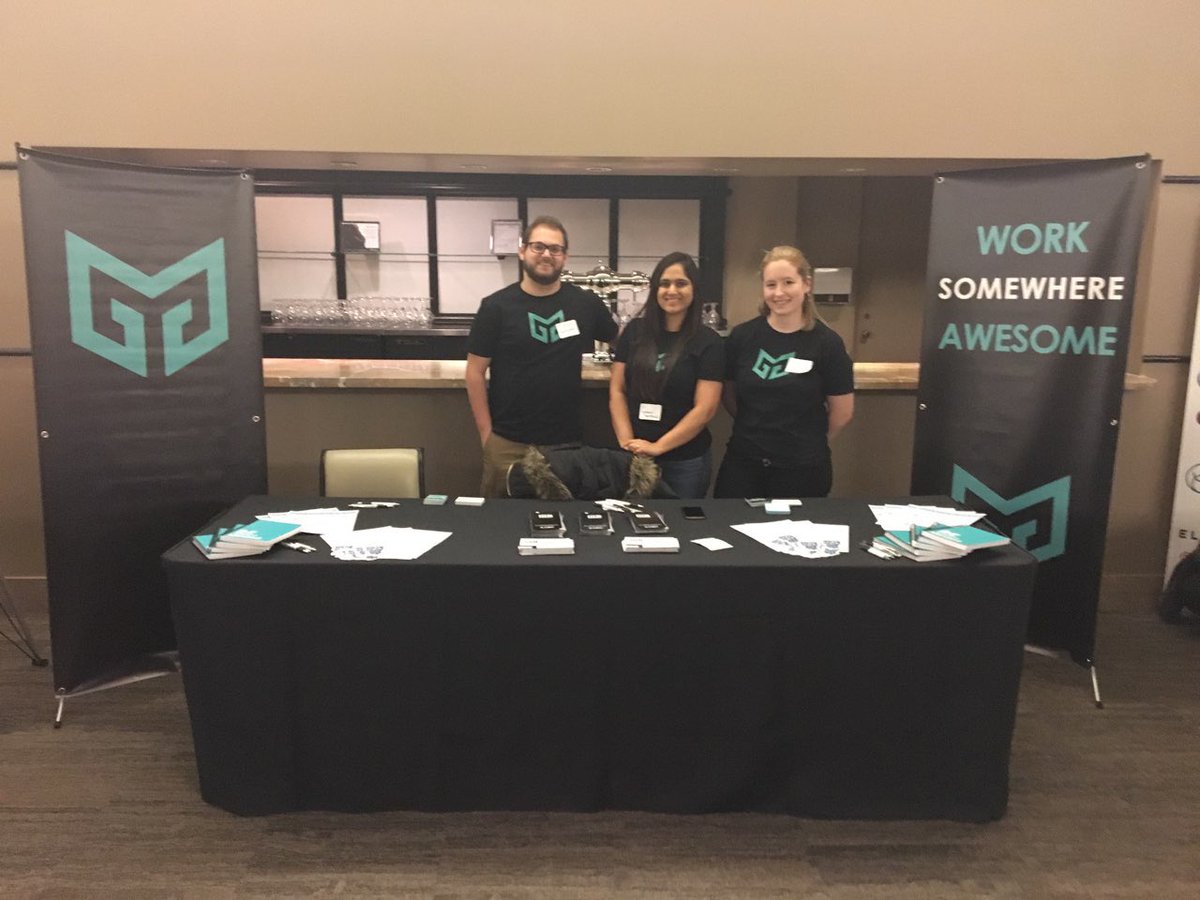 We are at the #TMLS2018 career fair! Make sure to come say hi to learn about our awesome opportunities! #AI #MachineLearning #WorkSomewhereAwesome