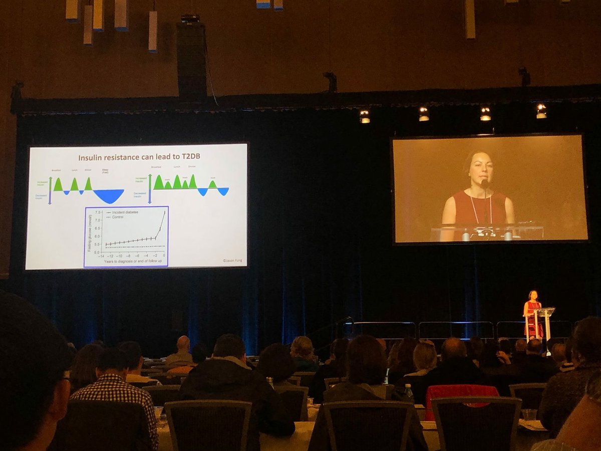 DrBourdua_Roy's tweet image. Today, I (Dr. Èvelyne Bourdua-Roy) presented to 1,500 GPs in Vancouver on reversing T2DM with LCHF. My talk was well received, and I was swamped with questions afterwards. Many said they eat LC and prescribe it to their patients, with amazing results. Feels like a wind of change!