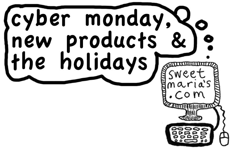 sweetmarias's tweet photo. What an exciting week. New coffees! New products! New cupping and brewing kits! The 2019 Dogs of Coffee Calendar! Cyber Monday Preparations!...and it's Thanksgiving tomorrow. whew. https://t.co/oomurLpx7D #DogsOfCoffee #CyberMonday https://t.co/K7lOQmiFo6