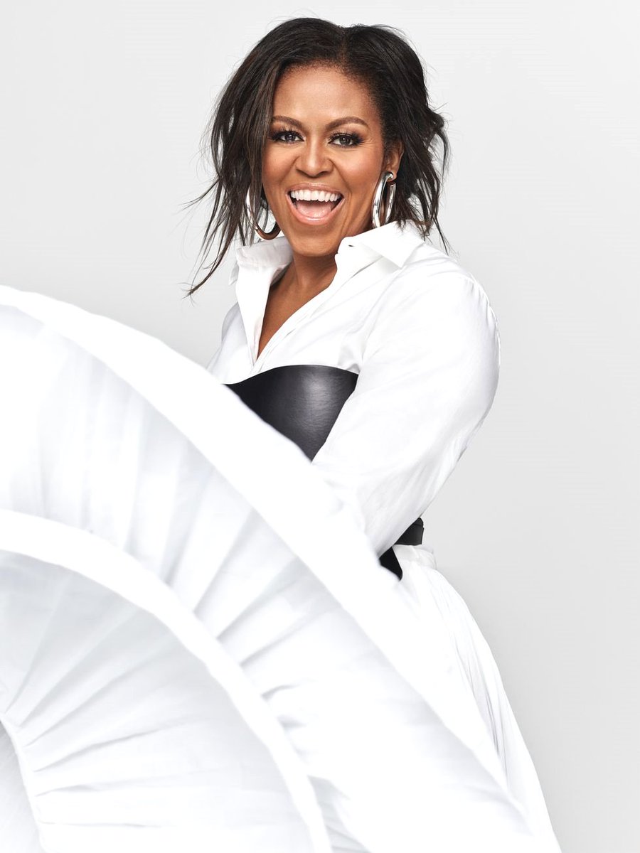 Michelle Obama Is Still Optimistic elle.com/culture/career…