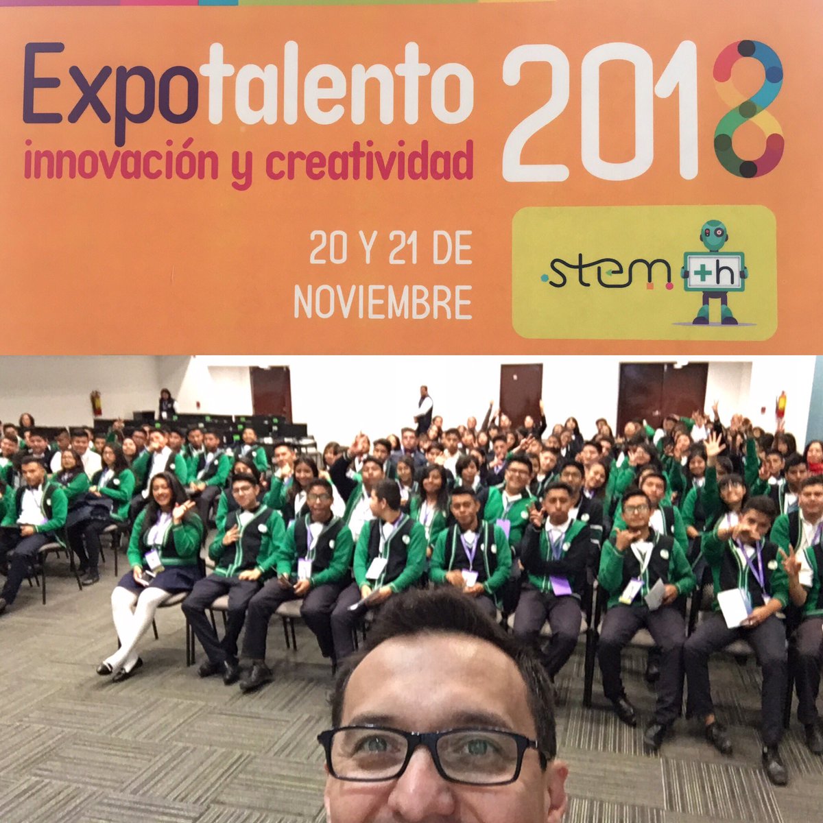crochag's tweet photo. Gracias infinitas por la invitación para dar conferencia y talleres #expotalento2018 @Edomex, la participación de los alumnos #CONALEP fue formidable https://t.co/EwBXcNVMYY