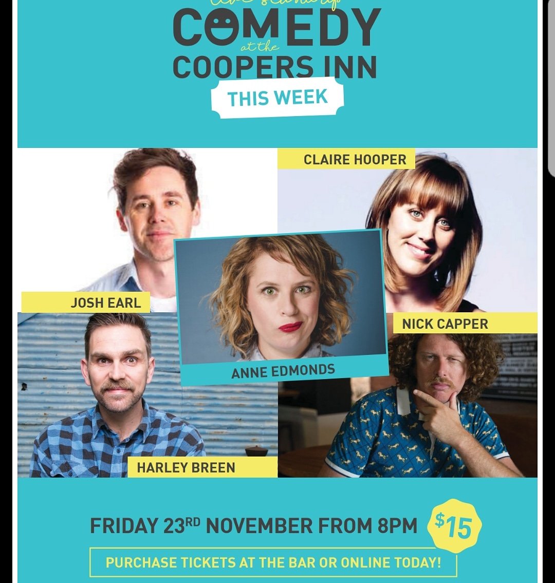 Huge show friday! Some of our favourites. Huge names (and capper)