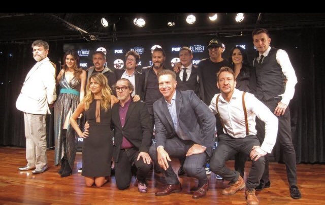 alelernerok's tweet photo. Preciosa experiencia ser parte de #ELHOST por #FOX @FOXChannelLA 
#Hoy #ultimoepisodio 22hs 
gracias #FabioPosca y las bellas y talentosas @NataliePerezz #NataliePerez #MariaBopp https://t.co/1zDGygjNEj