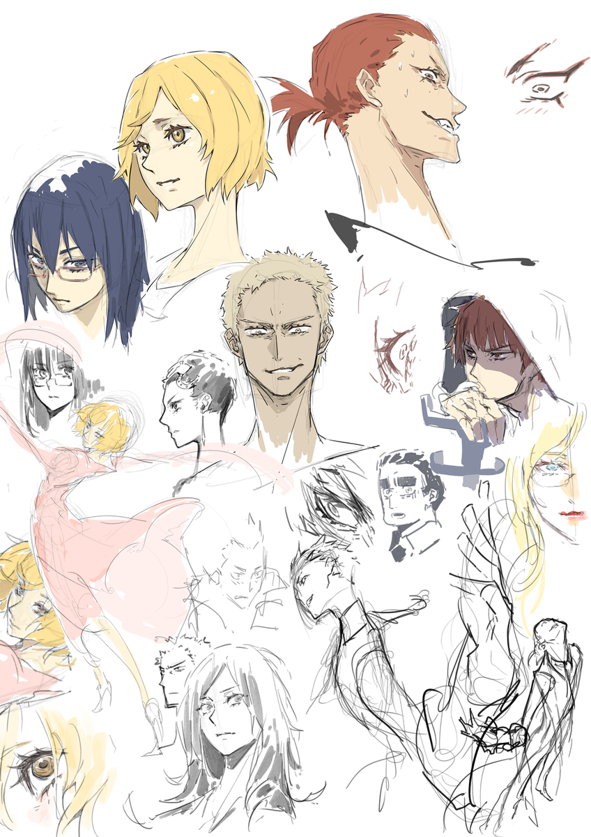 rkgk break.
tried to draw as much as i can remember w/o looking at references.