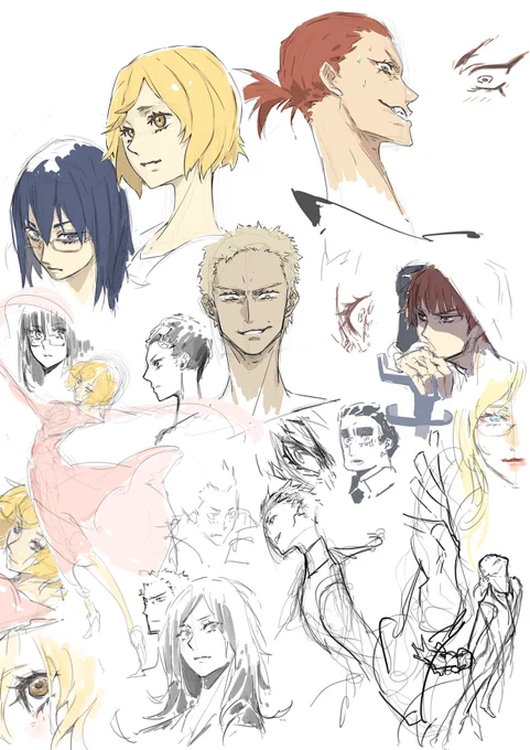 rkgk break.
tried to draw as much as i can remember w/o looking at references. 