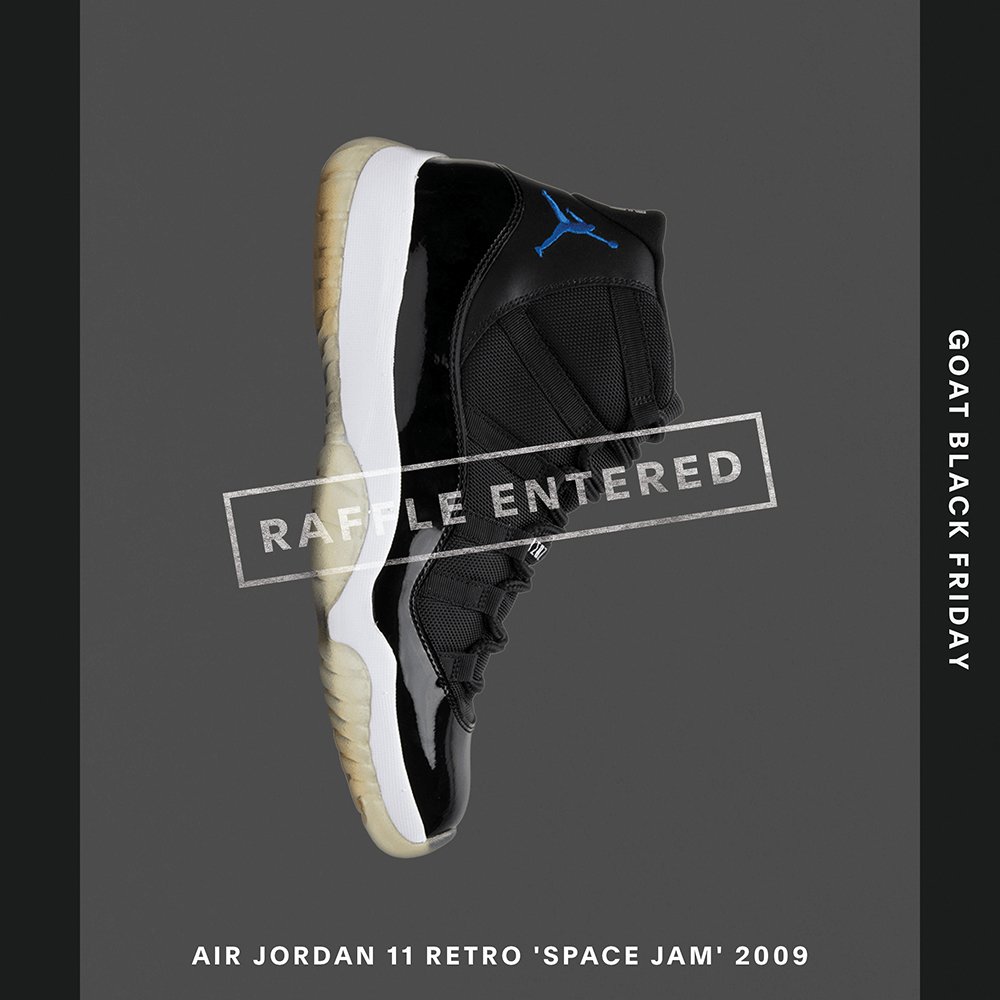 manumbt's tweet photo. Enter the #GOATBlackFriday Raffle for your chance to win the most coveted sneakers and other prizes. @goatapp https://t.co/SRhk3qUVVW https://t.co/h5AfVNHvv1
