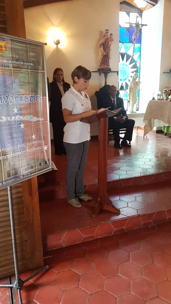 Mcsordimilvzla's tweet photo. Misa de acción de gracias por 60 aniversario del IORFAN. @benito_adanm @MPPD_FANB https://t.co/myr4Rb4xbG