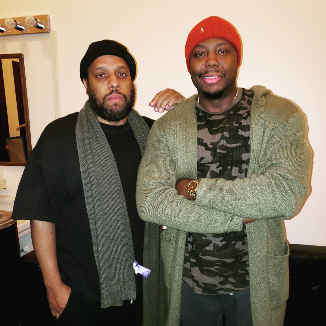 Had the opportunity to chop it up with No I.D. lastnight gave me game as a kid &amp; now a grown "G... #yoda