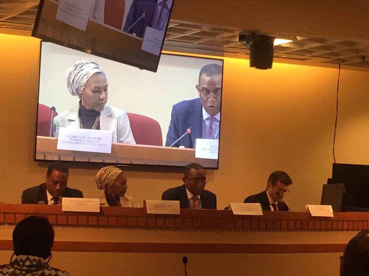 NataMenabde's tweet photo. The role of robust pharmaceutical industry in advancing the economic growth in #Africa at the forefront of @UNIDO and @AfricanUnionUN side-event on Africa Industrialization Day #AID2018. Need to focus on quality and affordable essential medicines to save lives. https://t.co/VaZCPIYSpK