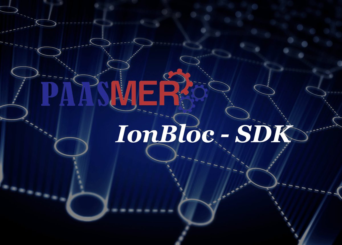 Mobodexter's tweet photo. How to Use the #IonBloc #SDK https://t.co/K7MH7JNiLG #Internetofthings #PAASMER #Cloud #Blockchain #M2M #Platform https://t.co/wsM7iRiqfw