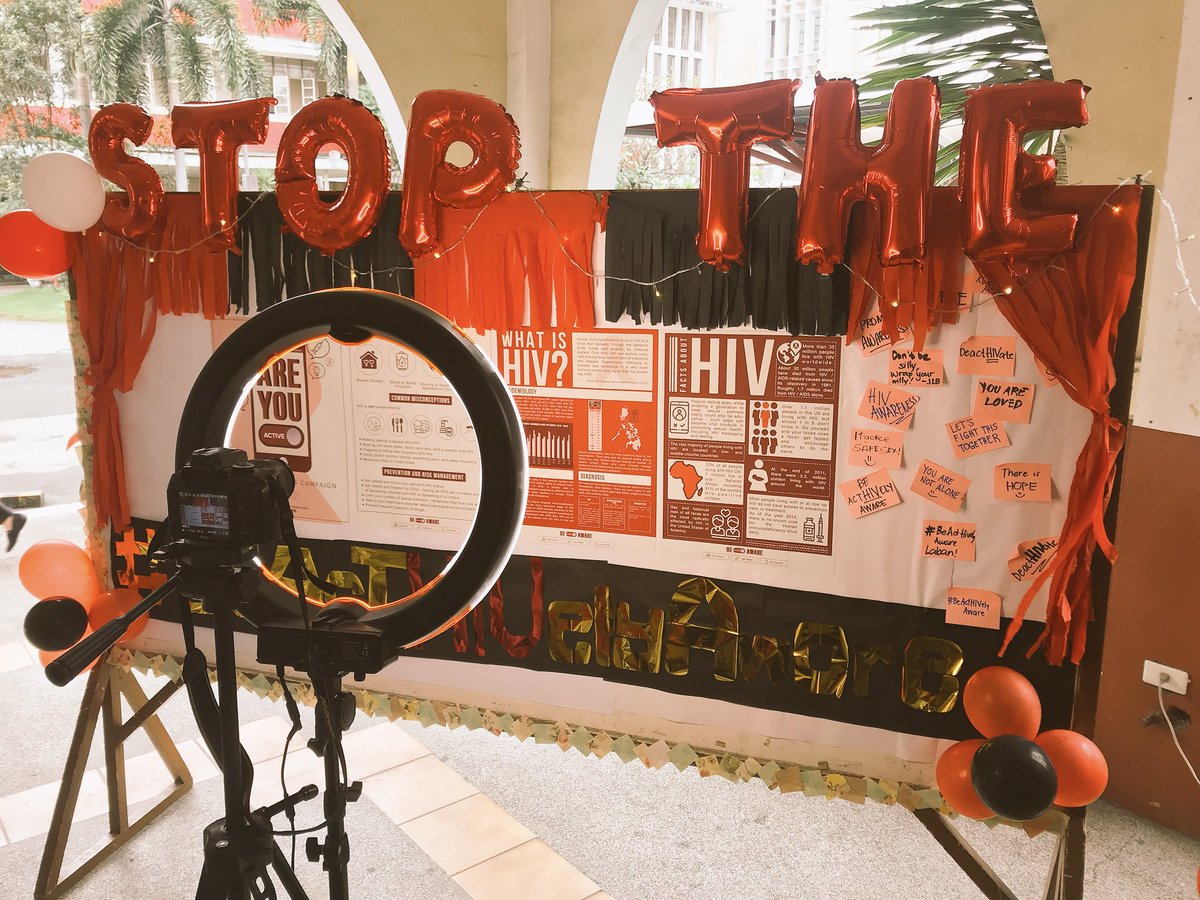 AreYouActivePH's tweet photo. BE FAITHFUL TO ONE PARTNER.

Come visit our booth at St. Maur’s Hall and learn more about HIV. There woud also be games and prizes.

See you there! 🤗 

#BeActHIVelyAware 
#StopTheStigma https://t.co/81YQdgn4X9