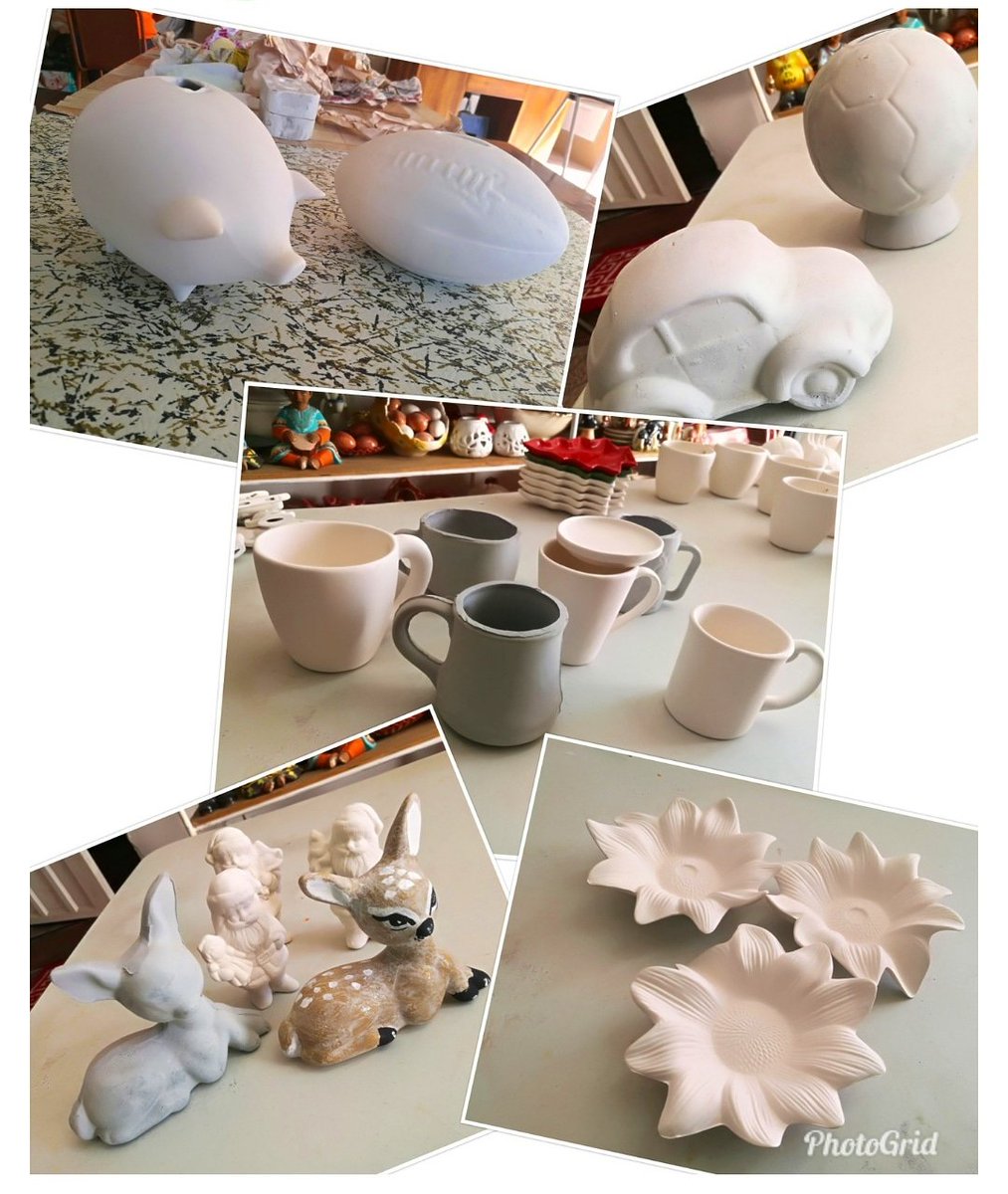PlasterSceneTT's tweet photo. #NewYear #NewTreats #pottery #pyop https://t.co/ALBFfofniC