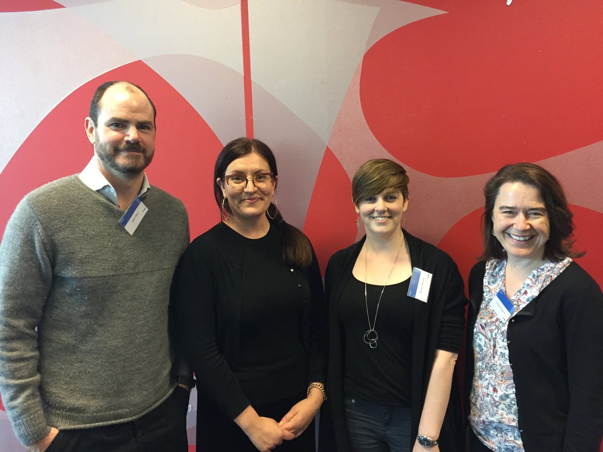 FincinaHopgood's tweet image. A gathering of AFIRC Research Fellows from 2018 &amp;amp; previous years at SSAAANZ conference ⁦@Markdavidryan⁩ ⁦@k_flydoc⁩ &amp;amp; Alexia Kannas wishing you were here ⁦@stueyjrichards⁩ ⁦@suspirialex⁩ shout out to the wonderful staff ⁦@afirc⁩ ⁦@RMIT⁩