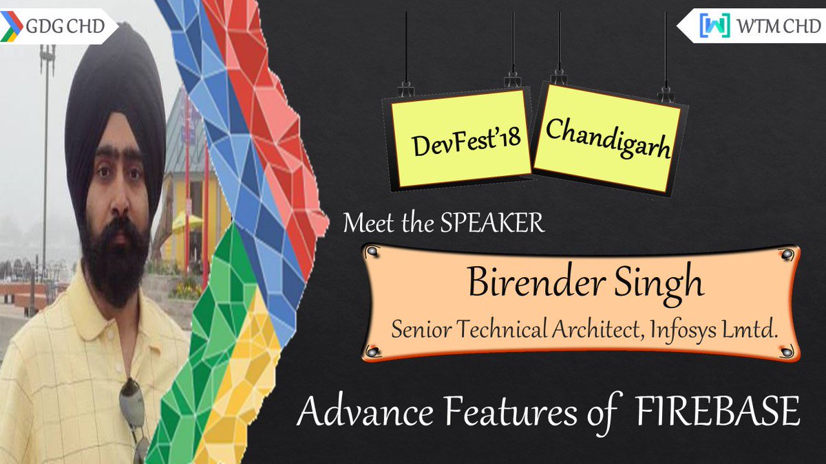 gdgchandigarh's tweet image. Introducing our first speaker Birender Singh. He is an expert in build Architecture for large scale solutions. With him we will be exploring advance features of firebase
#GDGCHD #GDGCHANDIGARH
#WTMCHANDIGARH #DevFest18 #Indiadevfest18 @GoogleDevsIN @GoogleIndia @gdg
