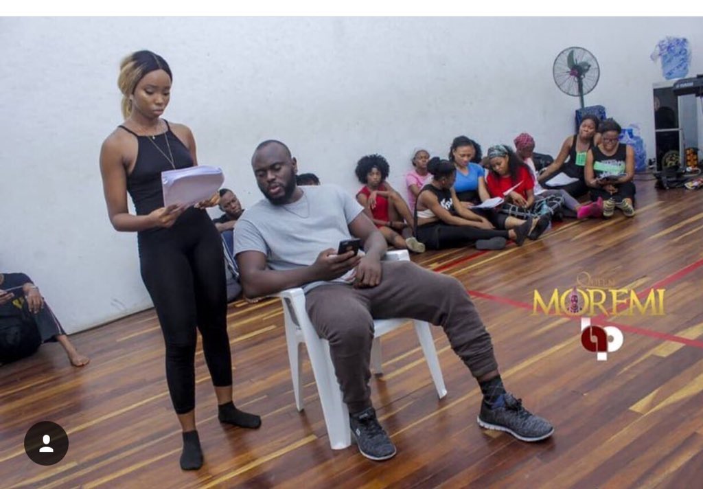 Nawti_kaff's tweet photo. #QueenMoremiAjasoro Rehearsal ..... She is achieving her goals step by step #bbnaija #bamfeeva https://t.co/FI1cGcJzIX
