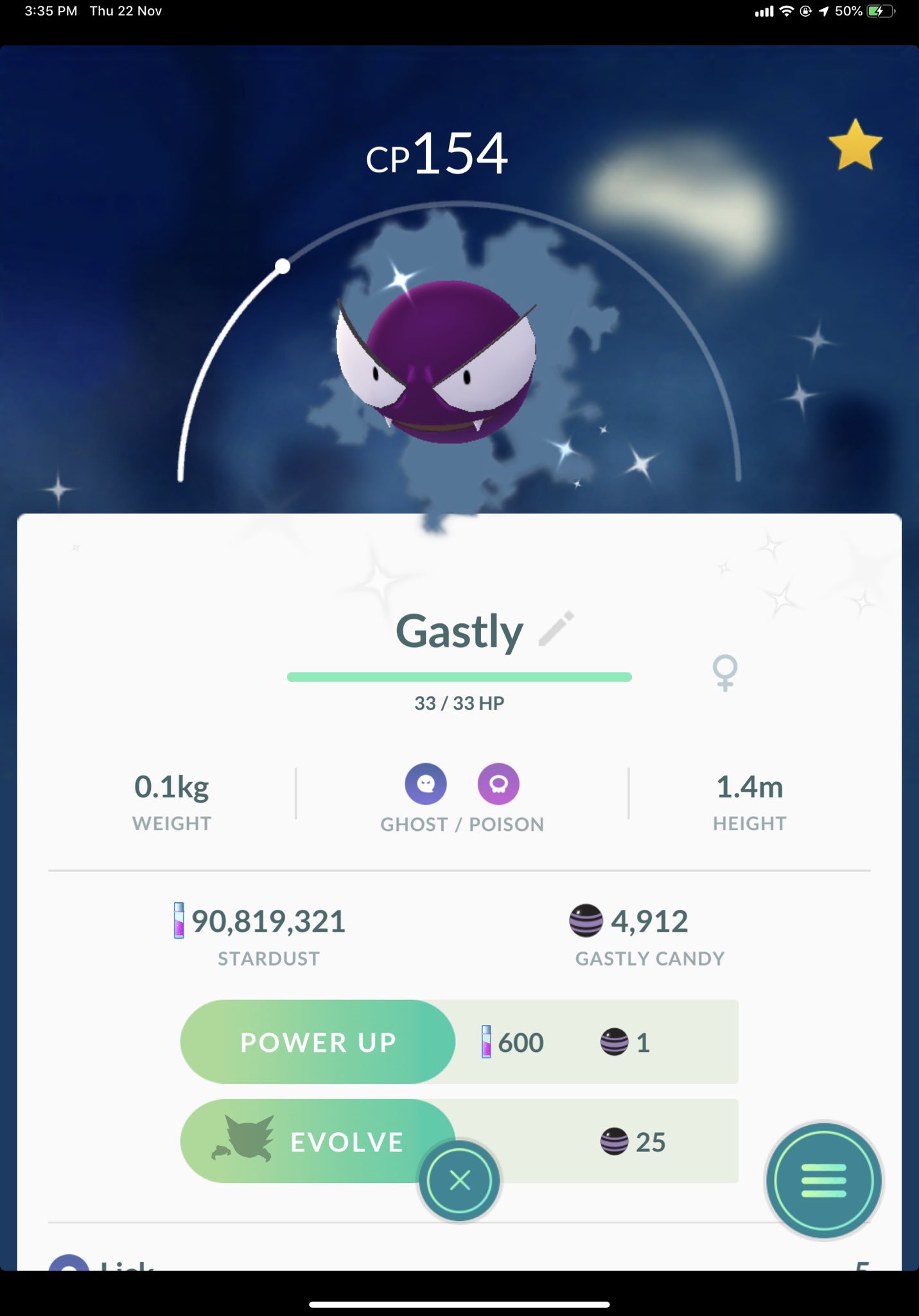 Uzivatel Brandontan91 Na Twitteru Just Goplused My One And Only Shiny Gastly Which I May Evolve Into A Shiny Gengar During Tonight S Livestream 10pm Sgt Gmt 8 Pokemongo Shiny Gastly Youtube