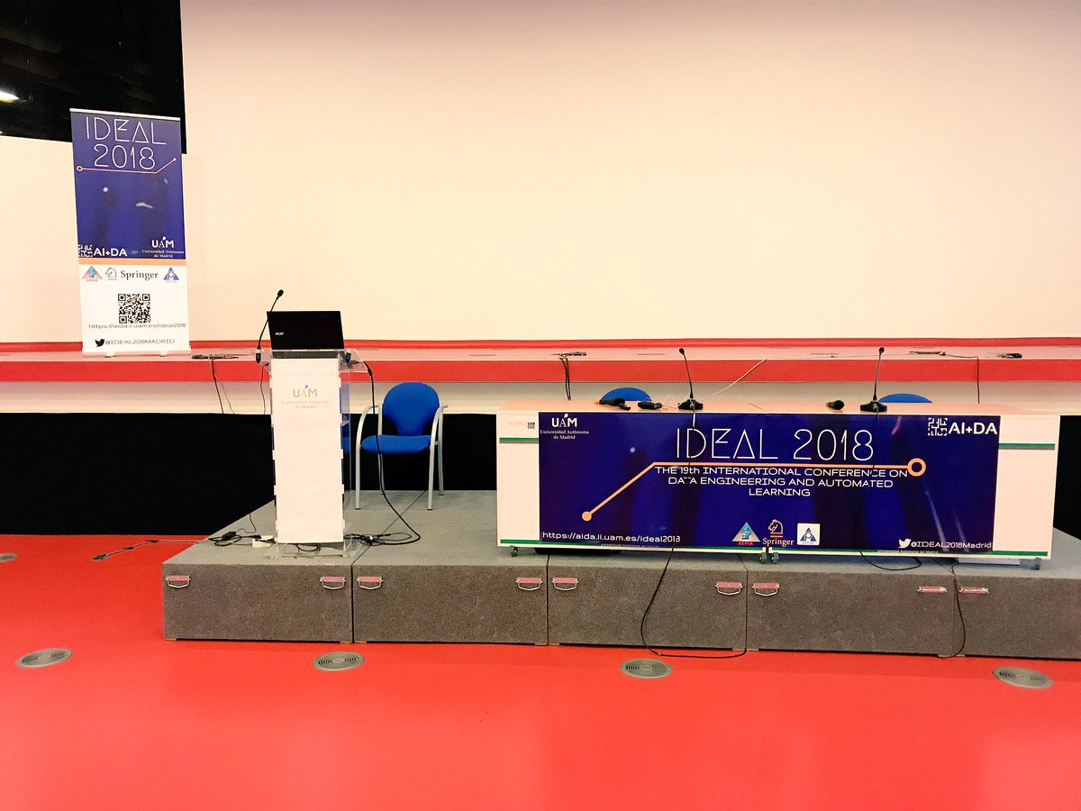 fergunet's tweet photo. Ready to chair the Evolutionary Computation session @IDEAL2018Madrid #ideal2018 https://t.co/8mOlcgrf8y