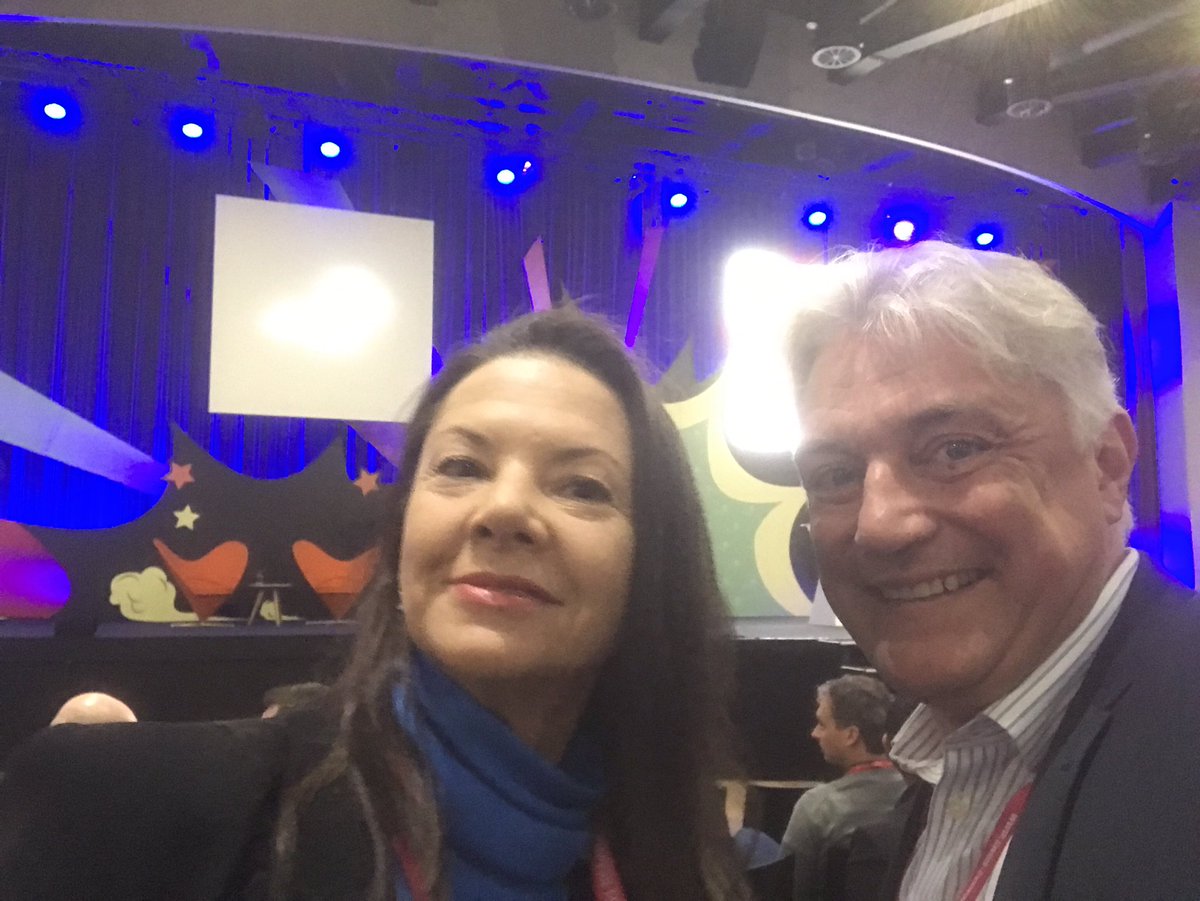 Excited to be at Swiss Innovation Forum!  #SIF2018 Life Science couple on the road!