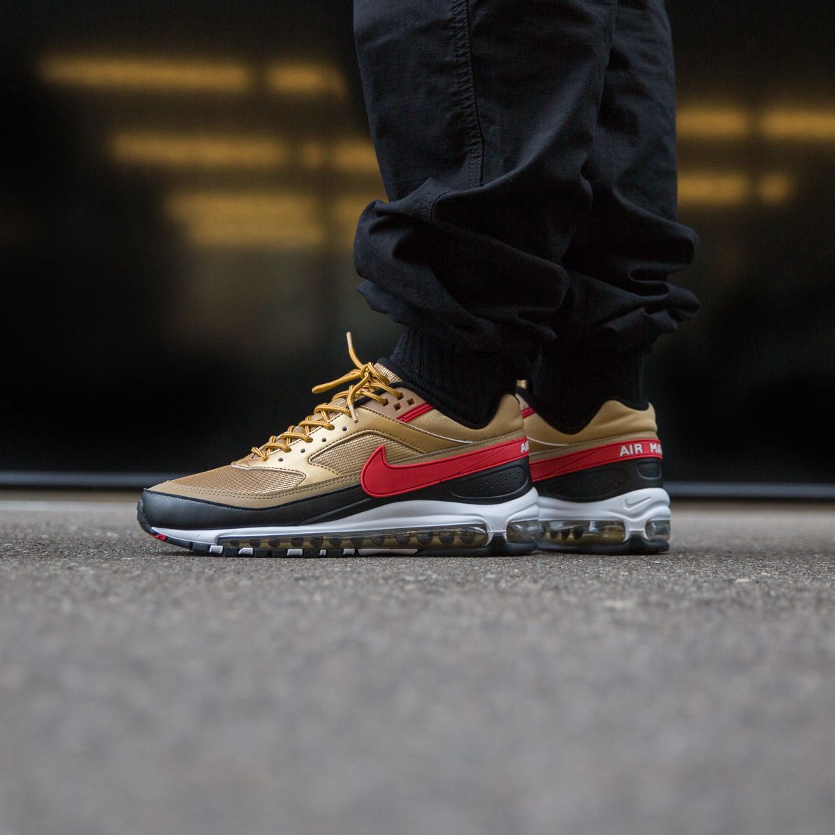 nike air max bw 97 gold