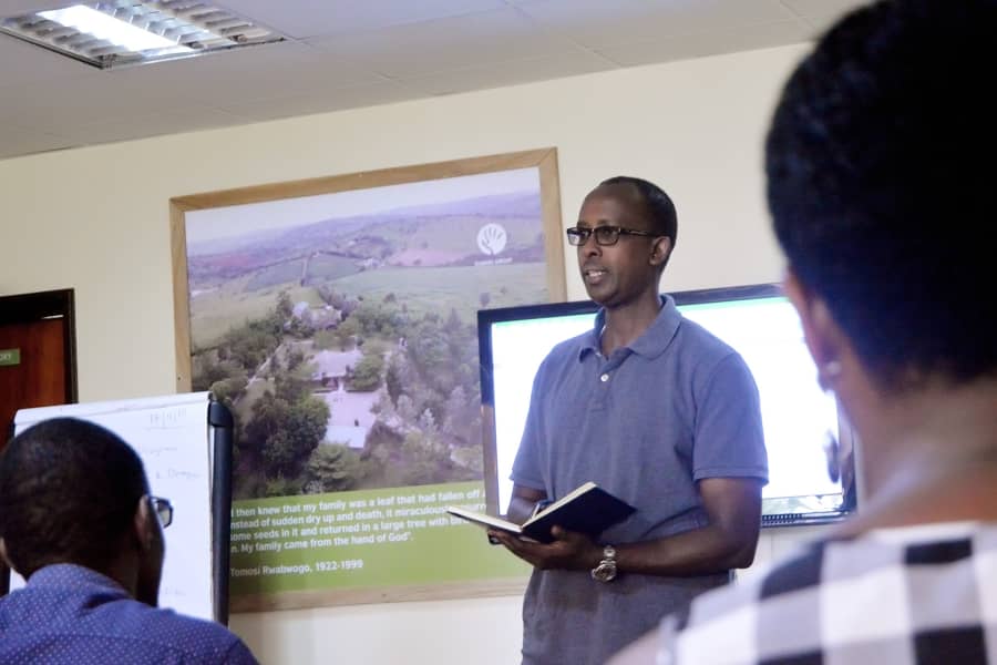 Day Two: <a href="/Odrekrwabwogo/">Odrek Rwabwogo</a> presents to the <a href="/tomosigroup/">Tomosi Group</a> Staff at the Tomosi Group Annual Retreat 2018.
#TGannualRetreat2018
#MadeinAfrica