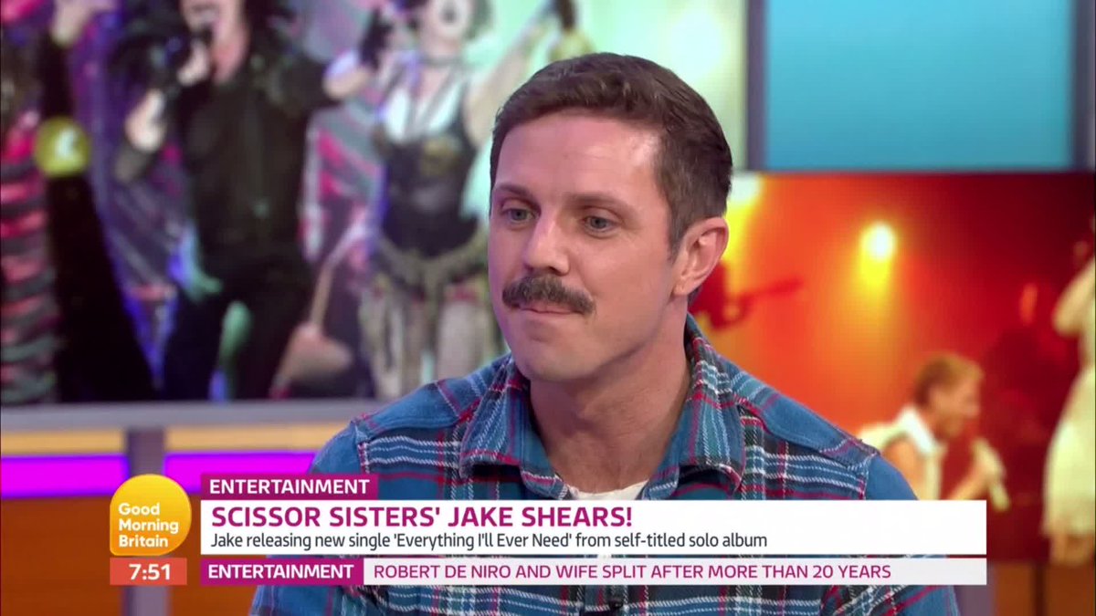 Good Morning Britain on Twitter "Former Scissor Sisters frontman Jake
