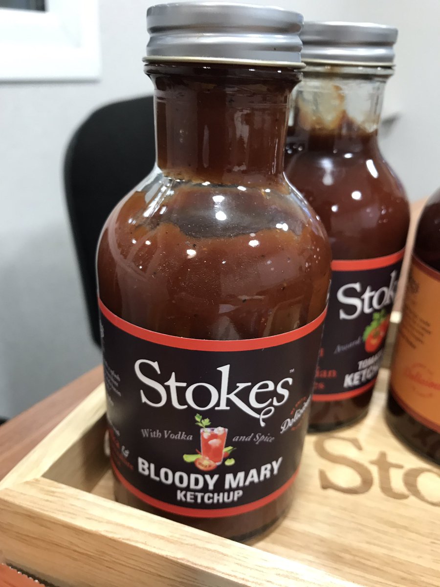 My new favourite condiment @StokesSauces Bloody Mary Ketchup is #Fabulous #chef