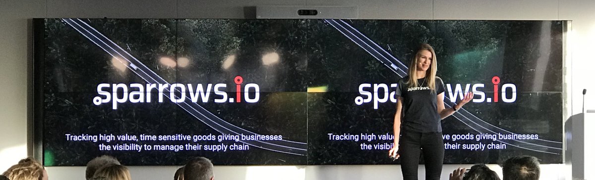 #Xcelerate founder of <a href="/sparrowsIO/">Sparrows.io</a>, Andrea created a real-time tracking device that monitors location &amp; temperature of sensitive goods. Millions of dollars are at risk when food shipments are impacted &amp; Sparrows.io is already saving customers thousands of dollars.