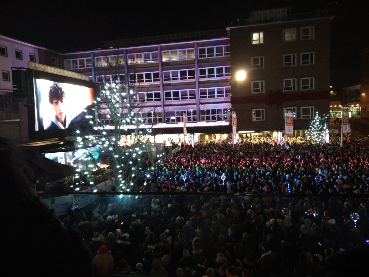 FosterWithCov's tweet photo. Brilliant to see our film 'There Was A Boy' about #fostering on the big screen at the #Coventry Christmas Lights switch on last night!

Not seen it? Watch the full film at https://t.co/jIrG2URaL5 

#Foster4Cov #NextSteps #ThereWasABoy #FosterForYourLA https://t.co/XThLe48R5f