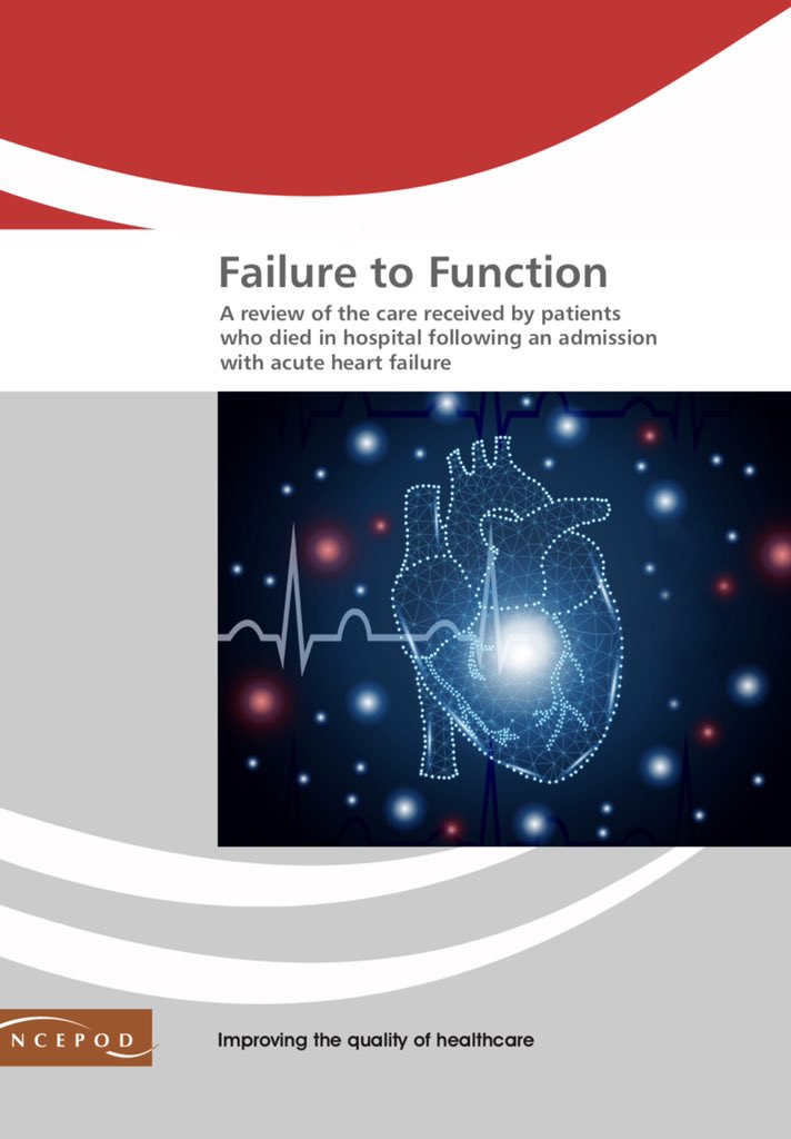 PODREFONLY's tweet photo. Very pleased to be able to release our report on acute heart failure today! ‘Failure to Function’ can be downloaded at https://t.co/dq2Z3OIuGx #AcuteHF https://t.co/yW5sJIpqat