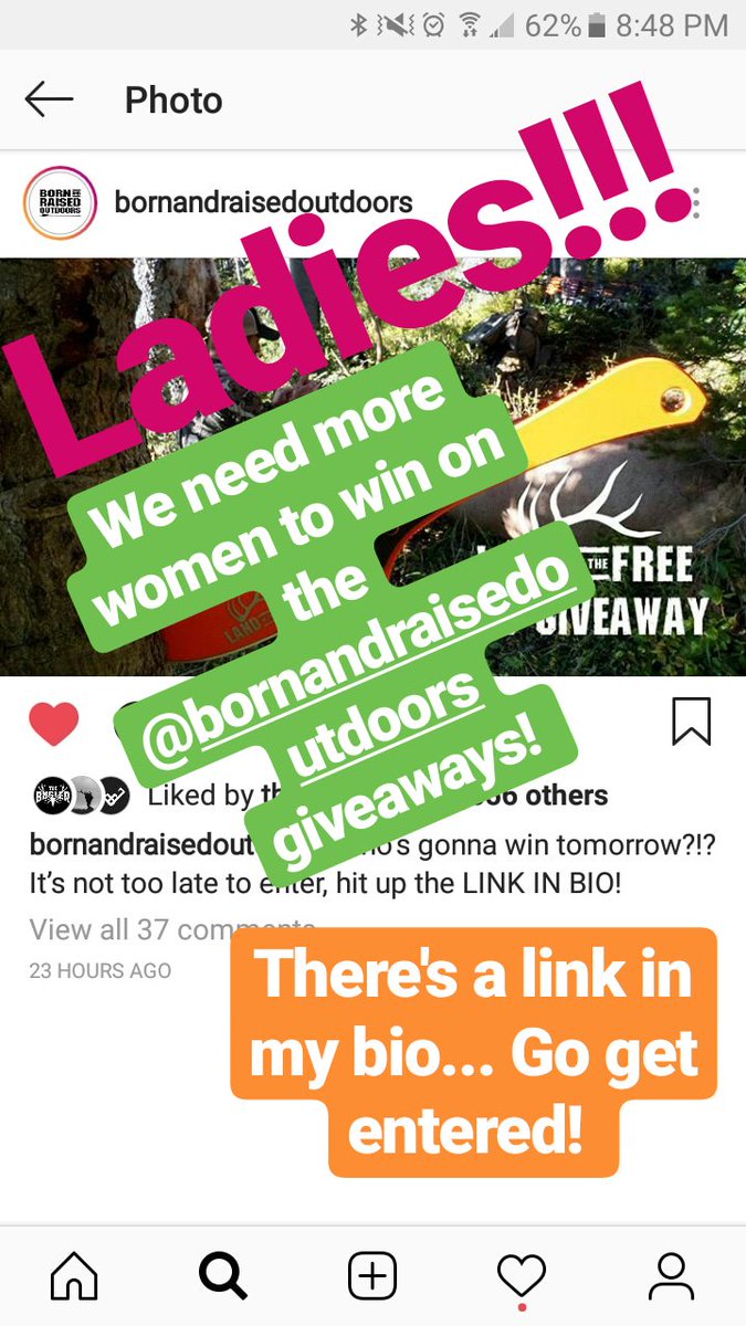 BowAddictID's tweet image. Ladies, the men are dominanting the giveaways.... Let's show them women hunt too! Enter the giveaway here 👇
upvir.al/ref/Aj17182385
