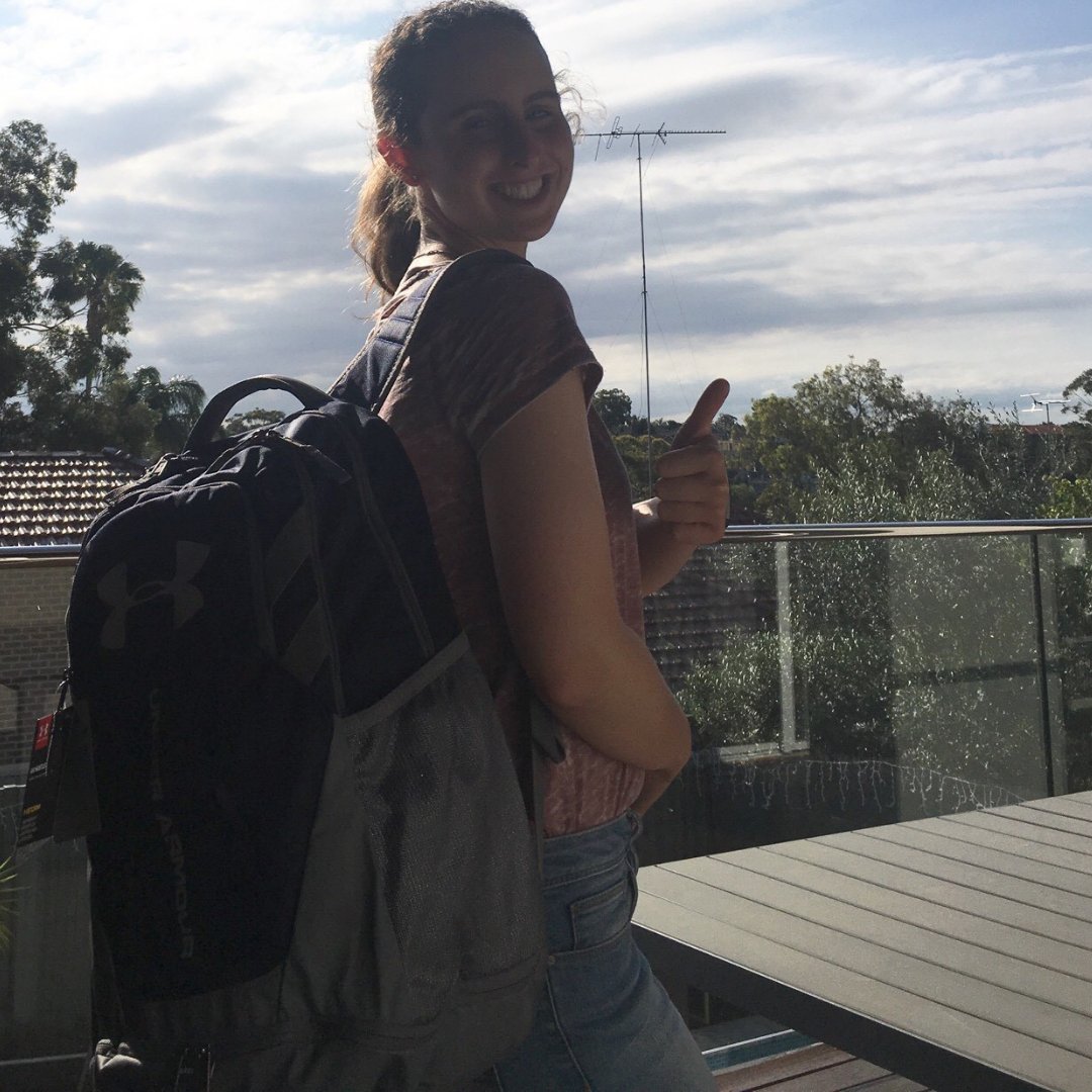 BaseballNSW's tweet photo. Emma has received her backpack after winning the BNSW Monthly Award for Umpiring in October and she is rocking it!
Congratulations again Emma and enjoy your backpack.
#BNSWMonthlyAwards #BaseballNSW https://t.co/NJb972X6BJ