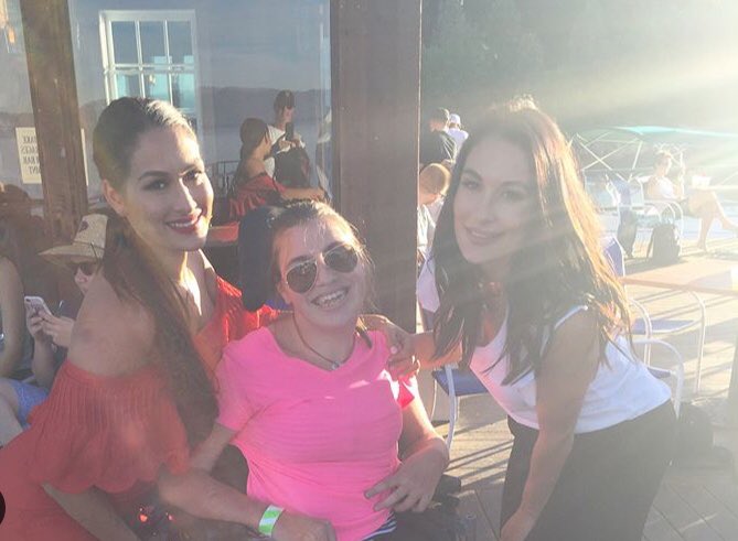  Happy birthday  Nikki Bella and Brie Bella
It was so much fun meeting you guys up in Lake Tahoe 