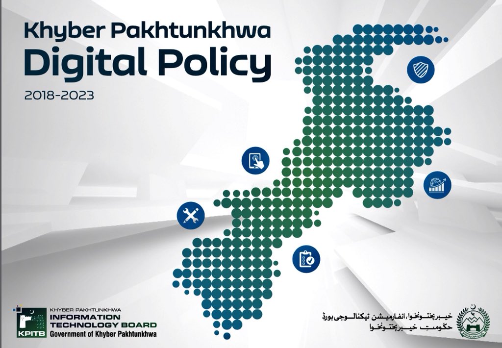 Kamran Khan Bangash PK82 🇵🇰 (@kamrankbangash) on Twitter photo Big day for us <a href="/KPGovernment/">Government Of Khyber Pakhtunkhwa</a>
We are presenting KP Digital Policy 2018-23 in the provincial cabinet today. Once approved, mega launching ceremony will take place very soon. Well done team KPITB.
#TechDrivenKP #kpgoestech Big day for us <a href="/KPGovernment/">Government Of Khyber Pakhtunkhwa</a>
We are presenting KP Digital Policy 2018-23 in the provincial cabinet today. Once approved, mega launching ceremony will take place very soon. Well done team KPITB.
#TechDrivenKP #kpgoestech