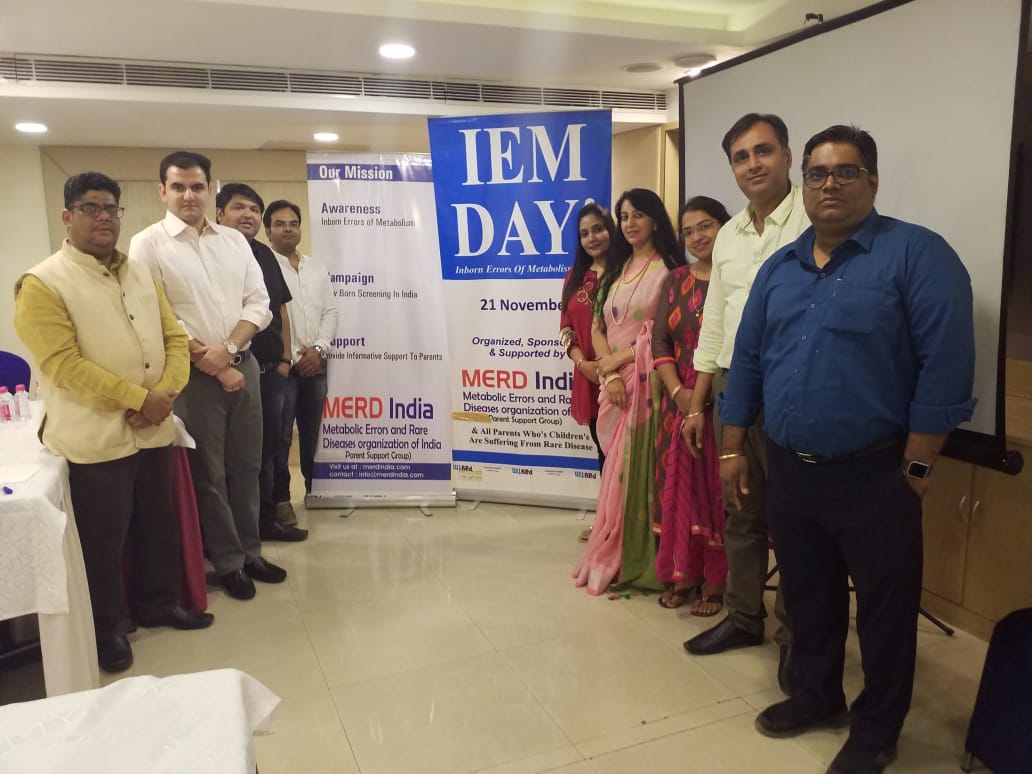 GoMadhan's tweet photo. Awareness Program on Inborn Errors of Metobolism condcuted by MERD India in Jaipur to commemorate WORLD IEM DAY. New Born Screening is need of the hour. ORDI & MERD India are continuously working with all the stakeholders to get NBS in the policy. #ORDI #apardo https://t.co/iCDc7ZltwP