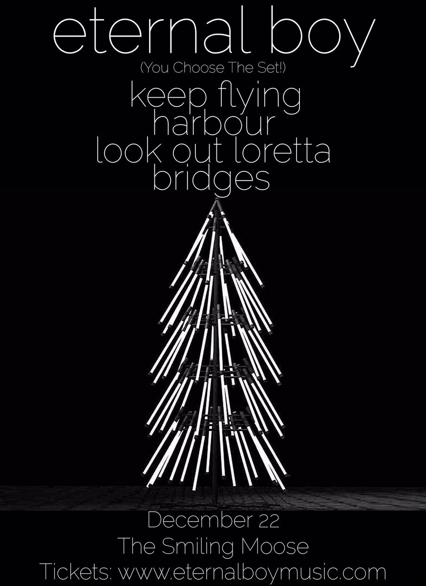 Four Chord Music Fest alumni Eternal Boy, Keep Flying, Harbour and Look Out Loretta are playing Pittsburgh on 12/22. Grab your tickets:  showclix.com/event/eternal-…