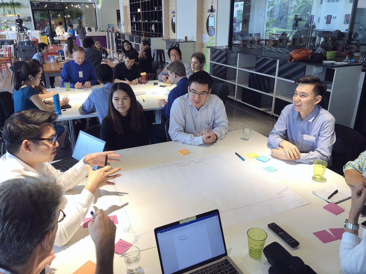 AspenANDE's tweet photo. Collaboration and ideas are flowing at our #sustainableag #ANDELearningLab! Thanks to @USAIDAsia @WinrockIntl @syngentafdn for co-leading and helping create the space for meaningful discussion this morning. 
#USAIDGreenInvestAsia https://t.co/f9JUrH8j3i