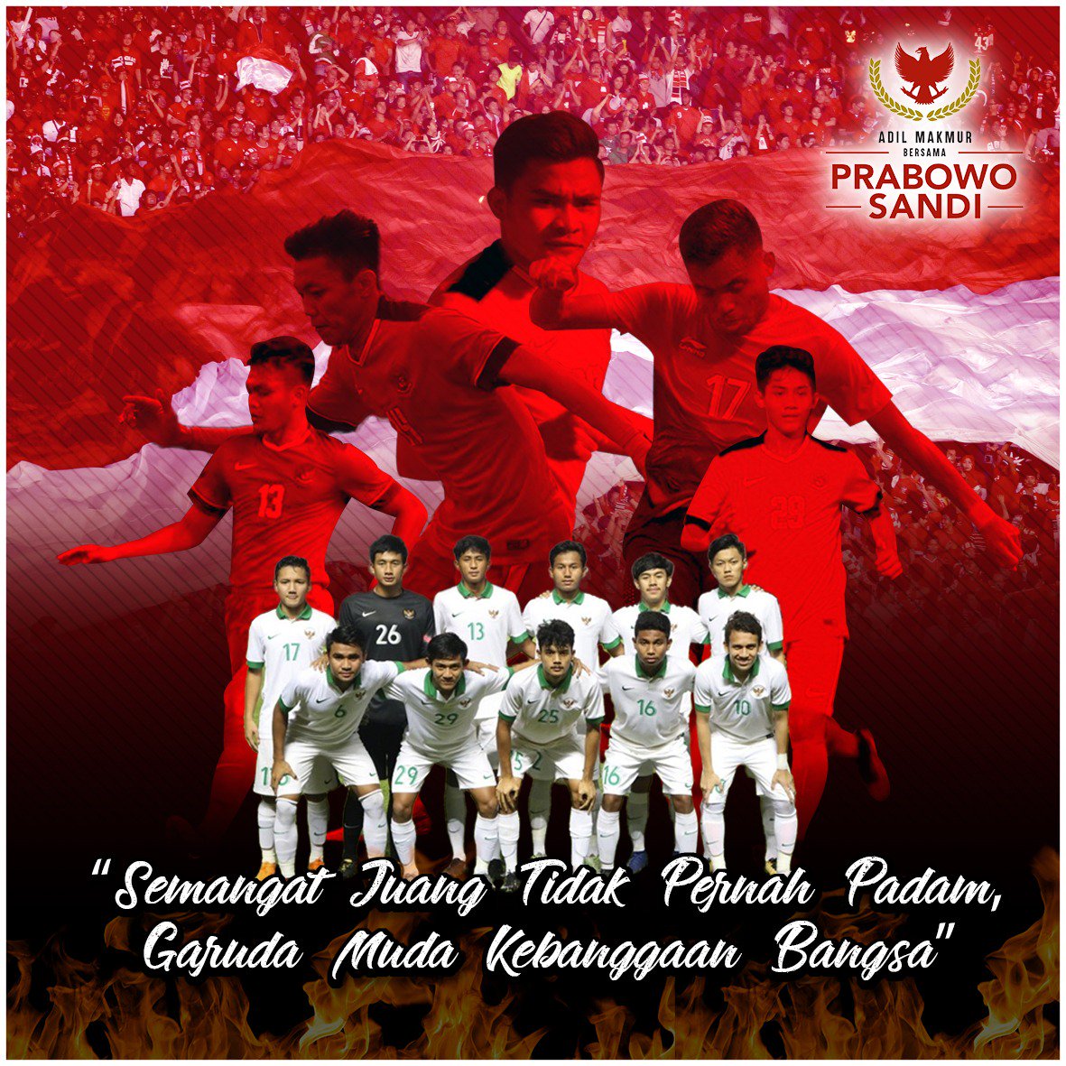Gerindra's tweet photo. 6. Meningkatkan prestasi nasional, termasuk Timnas
Sepakbola, Bulu Tangkis, dan cabang-cabang olah
raga lainnya.
#ProgramAksi #PrabowoSandi https://t.co/tjZU4a5KyF