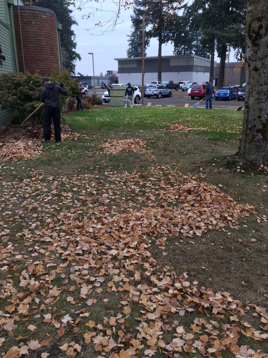 CougarChs's tweet photo. The Cougars helping in the community. #P.U.P. https://t.co/T2qP7dhzHy
