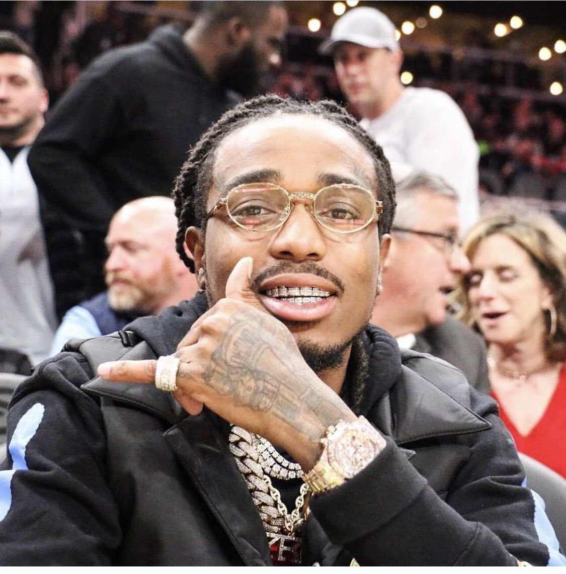 QuavoStuntin's tweet photo. RAPTORS Vs HAWKS https://t.co/crLnfd6Evs