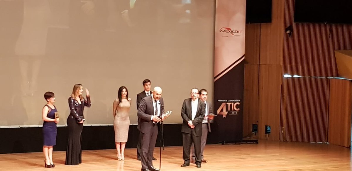 totalcybersec's tweet photo. Con orgullo compartimos con ustedes que #Totalsec fue el ganador de la categoría de #ciberseguridad en los premios #4TIC2018 ¡Felicidades a todos los que conforman esta gran empresa! #SomosTotalsec https://t.co/fyt3qLEPs9