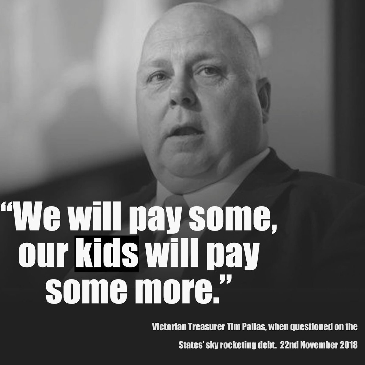 StephRyanNats's tweet photo. Labor plans to DOUBLE state debt over the next four years. They have chucked all semblance of responsibility to the wind. #vicvotes #springst https://t.co/VjeOlVKsCV