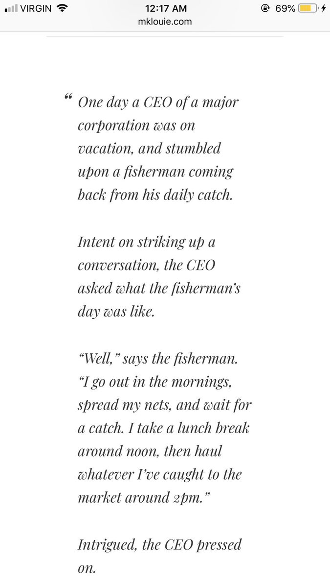 jonathanbarron0's tweet photo. @daxshepard listening the to the fact check today from Debby Ryan’s episode, you and Monica were talking about the idea of why be a CEO cause it’s so intense. It made me think of this story that my dad told me :) here it is - https://t.co/C9vqm3eh7i