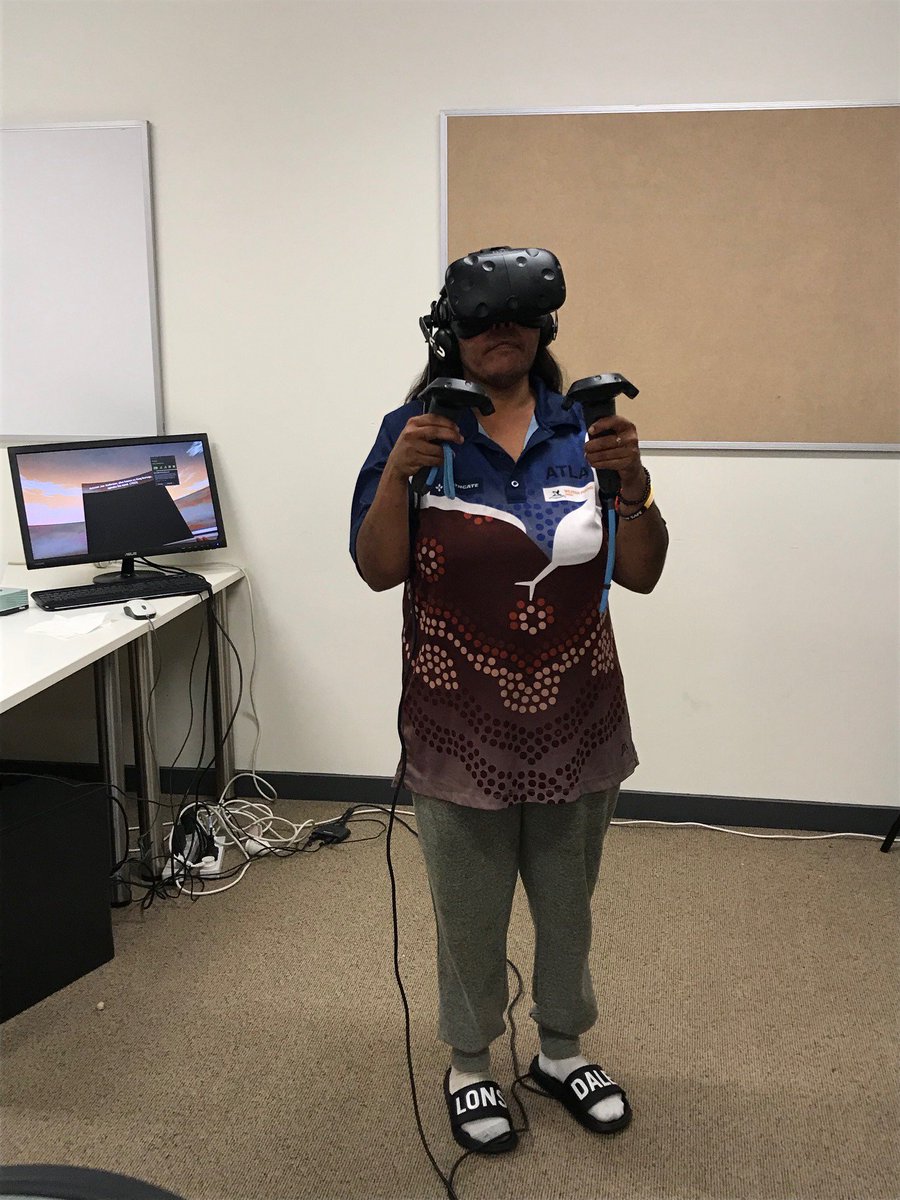 Thanks for having us #Whyalla! Lots of learning about technology and many yarns shared between generations. Some first time virtual reality experiences given. Excited to share through the first SA Community's Storylines site shortly!#IntegenerationalLearning #Storylines #Telstra