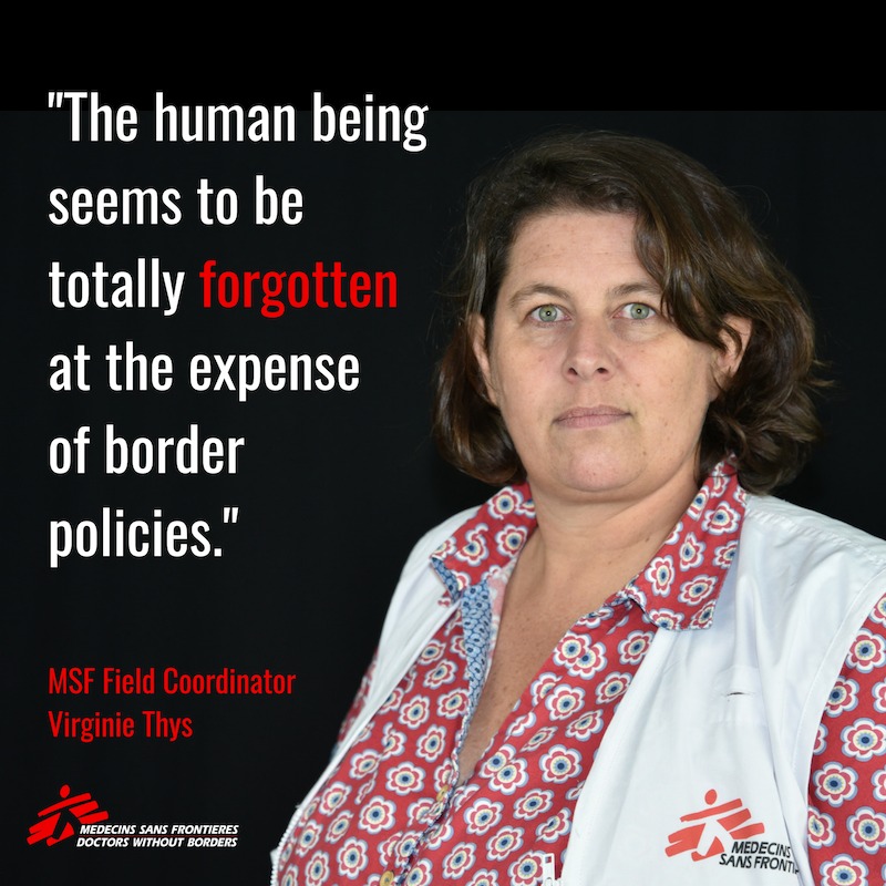 MSFAustralia's tweet photo. We saw people on Nauru of all ages affected by severe &amp; deteriorating mental health conditions because of the hopelessness caused by the inhumane &amp; indefinite nature of the policy. Virginie Thys  was the MSF Field Coordinator on #Nauru
Read her story: https://t.co/m9HpZs1eJe https://t.co/gAbyMTPYNE