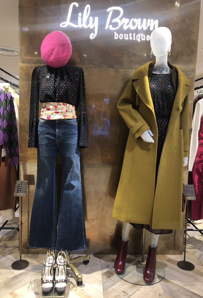 福岡parco 福岡パルコ 本館 2階 リリーブラウン Lilybrown 人気アウター入荷致しました 他にも可愛い商品ご用意しておりますのでぜひ店頭にお立ち寄り下さいませ
