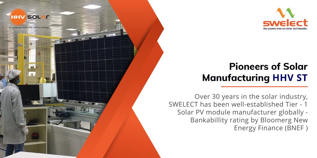 SwelectEnergy's tweet photo. Over 30 years in solar industry, SWELECT has established 2 State-Of-The-Art manufacturing plants which operates along experienced R&D technicians to support high-quality production.
https://t.co/s7FtRoacRd
#SolarPowerwithSWELECT #Solarpowersolutions #SolarIndia #Solarsolutions https://t.co/PDJH0pVKJa