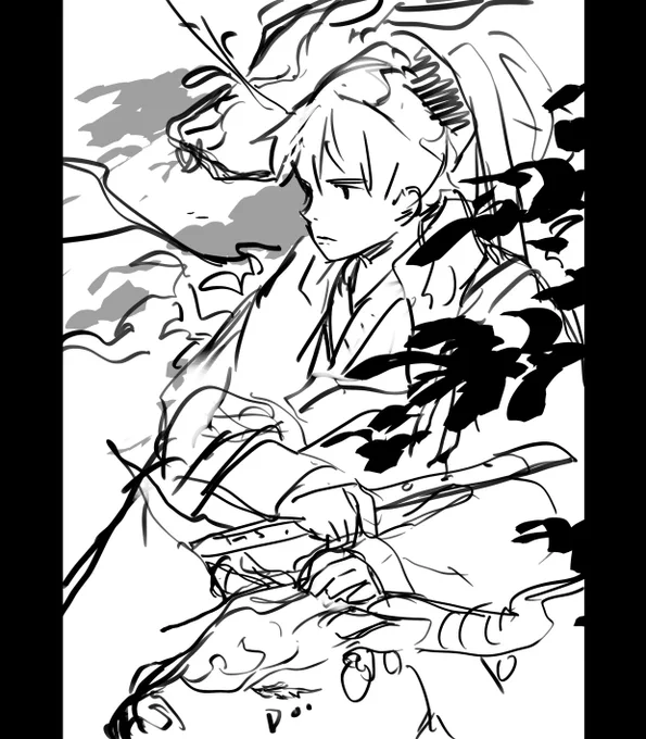 牛と笛 
